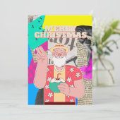 Invitation Joyeux Noël 2024 (Debout devant)