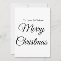Joyeux Noël ajoutez nom texte cadeau personnalisé