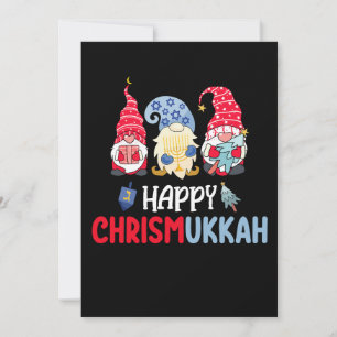 Invitation Joyeux Noël Chrismukkah Gnomes Hanoukka Joyeux Noë