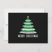 Invitation Joyeux Noël Classique (Dos)