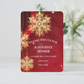 Invitation Joyeux Noël Conception de Cadeau de Fêtes de Fin d (Debout devant)