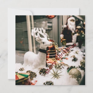 Invitation Joyeux Noël conception personnalisée