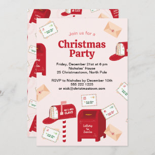 Invitation Joyeux Noël du pôle Nord