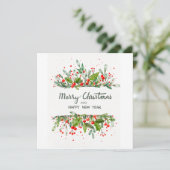 INVITATION JOYEUX NOËL ET BONNE ANNÉE (Debout devant)