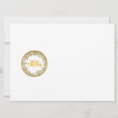 Invitation Joyeux Noël et Joyeux Nouvel An par amour (Dos)