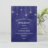 Invitation Joyeux Noël Festif vacances Conception cadeau (Debout devant)