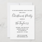 Invitation Joyeux Noël Joyeux Labrador Joyeux Labrador Retrie (Dos)