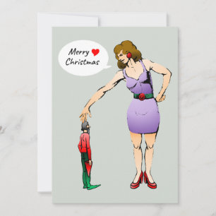 Invitation Joyeux Noël Little Elf Party