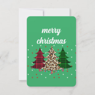 Invitation Joyeux Noël moderne & élégant