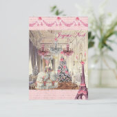 Invitation Joyeux Noël Palais de Versailles Marie Antoinette (Debout devant)