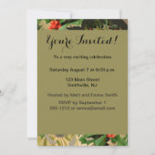 Invitation Joyeux Noël Père Noël Antique classique (Devant)