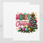 Invitation Joyeux Noël prépa (Devant / Derrière)