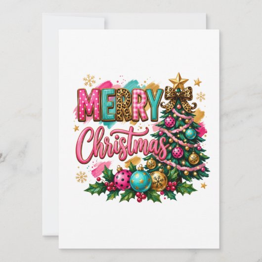 Invitation Joyeux Noël prépa (Devant)