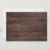 Invitation Joyeux Noël rustique - Instant 4 photos multi (Dos)