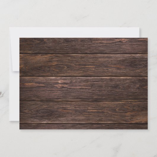 Invitation Joyeux Noël rustique - Instant 4 photos multi (Dos)