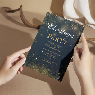 Invitation Joyeux Noël   Typographie Rouge