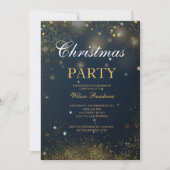 Invitation Joyeux Noël | Typographie Rouge (Devant)
