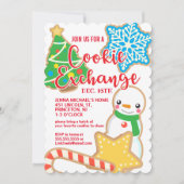 Invitation Joyeux Noël | Yummy Cookie Exchange (Devant)