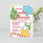 Invitation Joyeux Noël | Yummy Cookie Exchange (Debout devant)