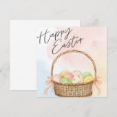 Invitation Joyeux Pâques (Devant / Derrière)