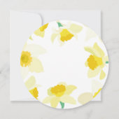 Invitation Joyeux Pâques. (Dos)