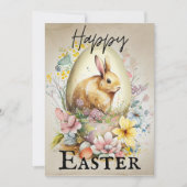 Invitation Joyeux Pâques (Devant)