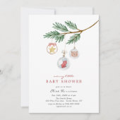 Invitation Joyeux petit Baby shower (Devant)