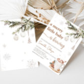 Invitation Joyeux petit bébé brasse du Baby shower