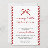 Invitation Joyeux Petit Élégant Fête des mariées de boîte de  (Devant)