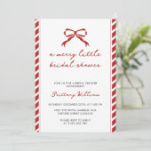 Invitation Joyeux Petit Élégant Fête des mariées de boîte de  (Debout devant)