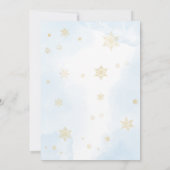 Invitation Joyeux petit paquet de Baby shower de joie (Dos)