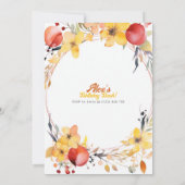 Invitation Joyeux premier anniversaire ! 1er anniversaire (Dos)