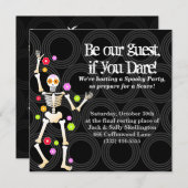 Invitation Joyeux Samhain, Halloween et Dia de los Muertos ! (Devant / Derrière)