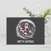 Invitation Joyeux Surfmas (Debout devant)