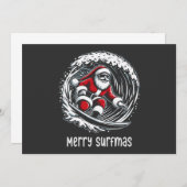 Invitation Joyeux Surfmas (Devant / Derrière)