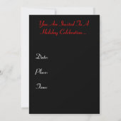 Invitation Joyeux Thanksgiving (Dos)