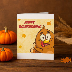 Invitation Joyeux Thanksgiving drôle
