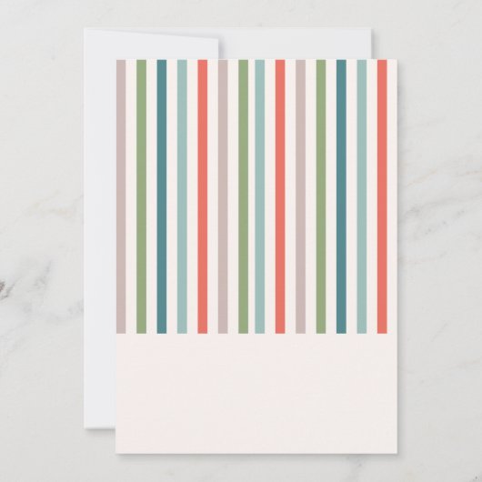 Invitation Joyeux tout (Dos)