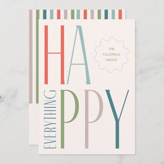 Invitation Joyeux tout (Devant / Derrière)