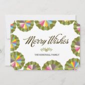 Invitation Joyeux voeux (Devant)