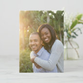 Invitation Joyful Green Outdoor Photo (Debout devant)