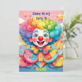 INVITATION " JOYFUL JESTER " (Debout devant)