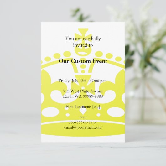 Invitation Jubilé d'or (Debout devant)