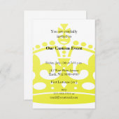 Invitation Jubilé d'or (Devant / Derrière)