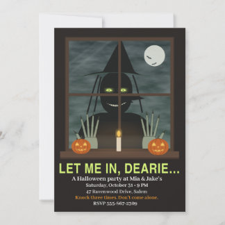 Invitation Judithascope Les Laisser Entrer Soirée Halloween E