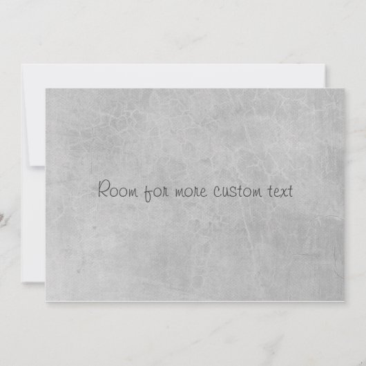 Invitation Jugendstil en gris (Dos)