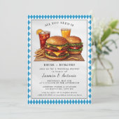 Invitation Juice et Burgers (Debout devant)