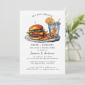 Invitation Juice et Burgers (Debout devant)