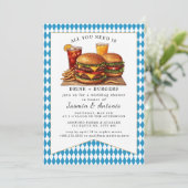 Invitation Juice et Burgers (Debout devant)