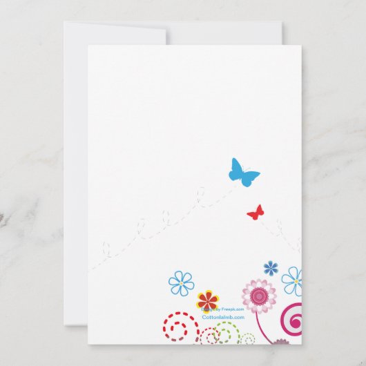 Invitation Juin Garden (Dos)